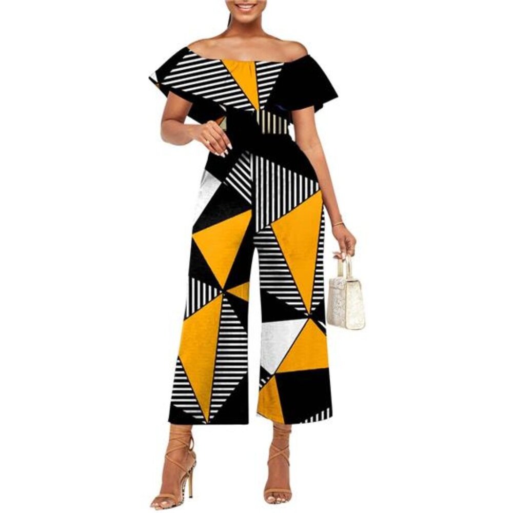 Casual Summer Dressy Jumpsuits for Women Spaghetti Strap Wide Leg